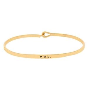 "MRS." MESSAGE BRACELET